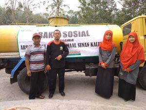Dropping Air bersih di Dusun Wonolagi, Giritirto, Purwosari