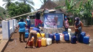 Distribusi Bantuan Air Bersih PBMT Maal DIY di Kecamatan Rongkop, Gunung KIdul